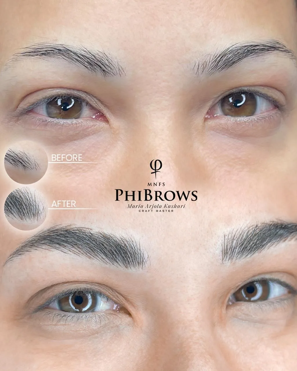 PhiBrows Microblading τατουάζ